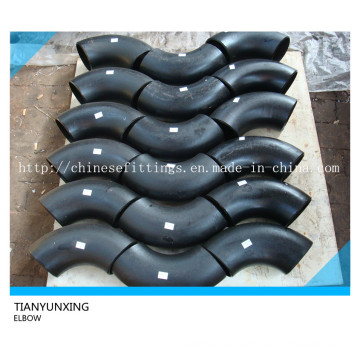 Butt Welded 90deg Sch40 Seamless Carbon Steel Pipe Elbow